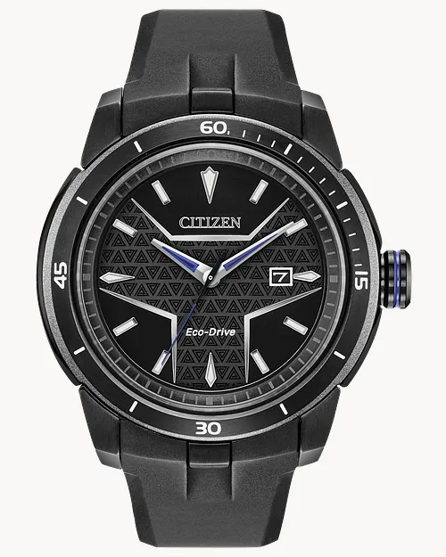 Citizen Marvel Black Panther Eco-Drive Black Watch | CITIZEN Citizen Marvel Black Panther Eco-Drive Black Watch | CITIZEN